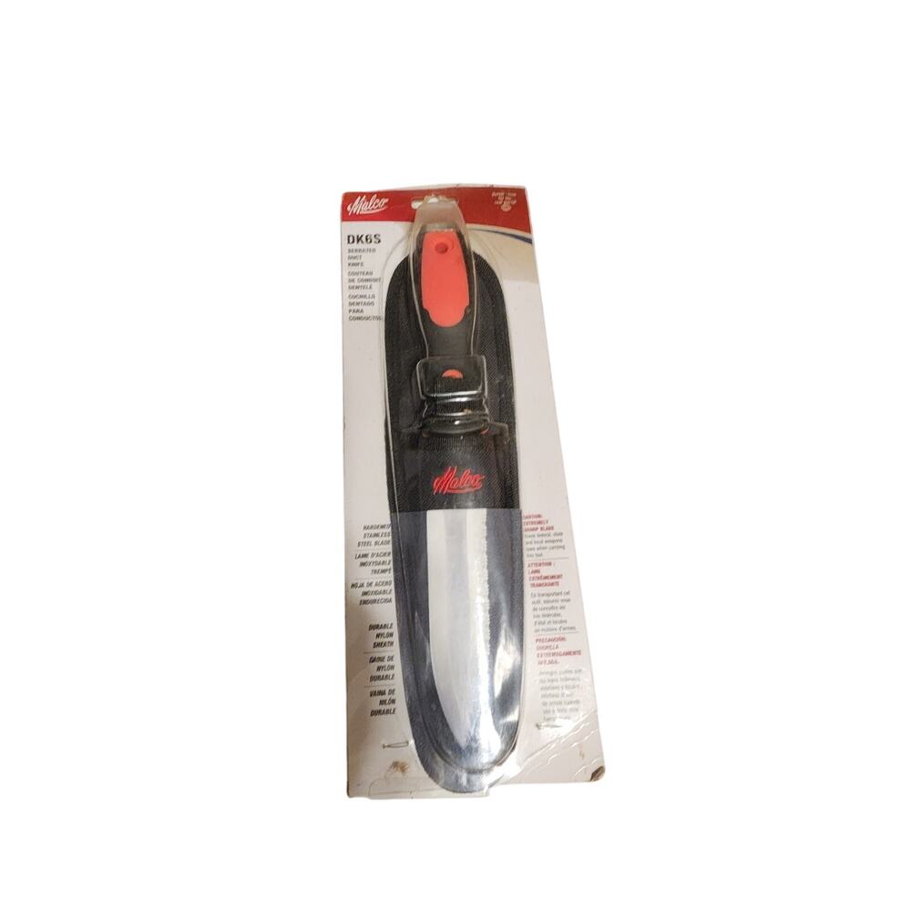 MALCO DUCT KNIFE WITH SERRATED EDGE DK6S